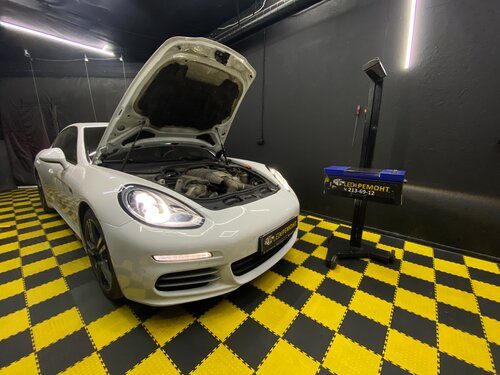 Ремонт фар Porsche Panamera