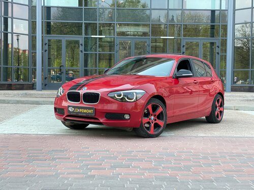BMW 1 после ремонта фар
